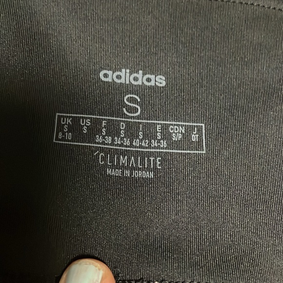 New adidas 2 pc pantsuit - zip javket and legging pants - Picture 11 of 15